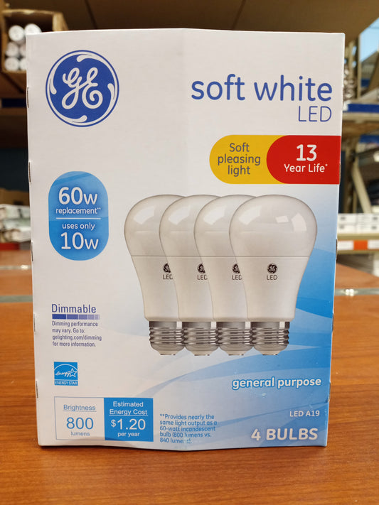 10w A19 LED Traditional Light